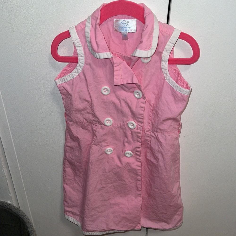 Carolina zapf pink dress sz 5t